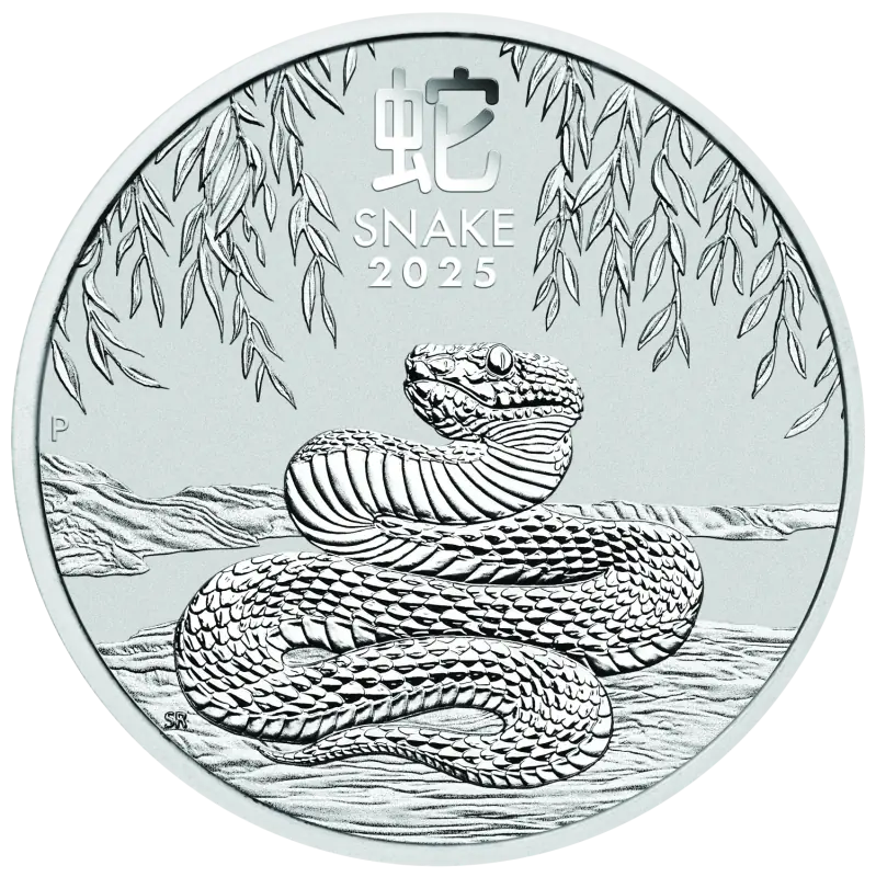 2 oz Lunar III Serpente | Argento | 2025